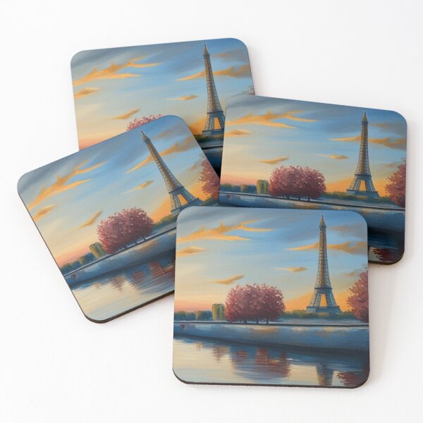 Item preview, Paris Seine River and Eiffel Tower designed and sold by JackFreestone.