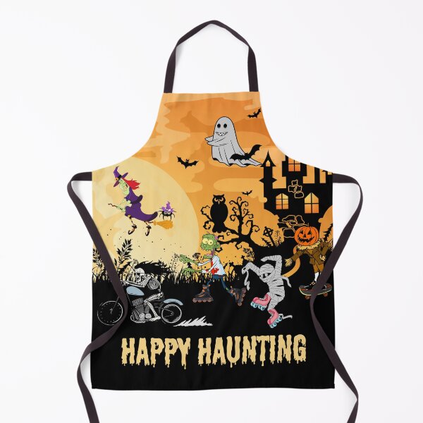 Item preview, Happy Haunting, Halloween Haunting, Halloween, designed and sold by GOLDENGARDENART.