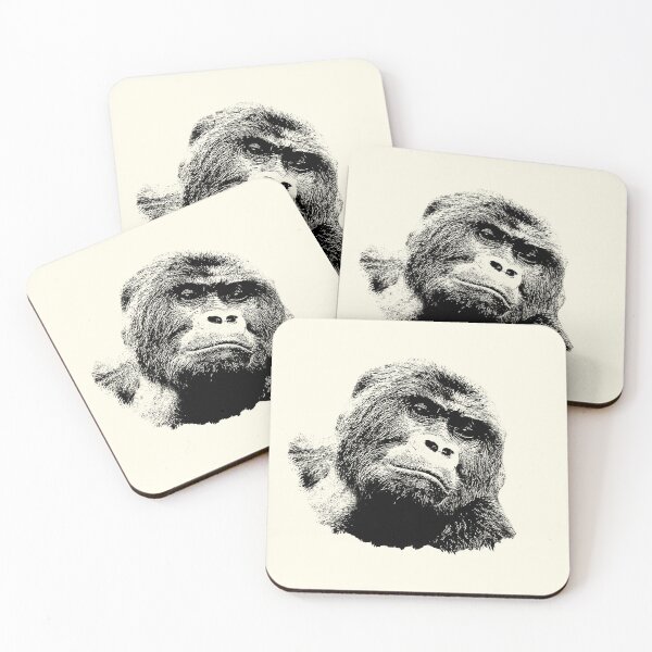 Item preview, Gorilla portrait designed and sold by Guardi71.