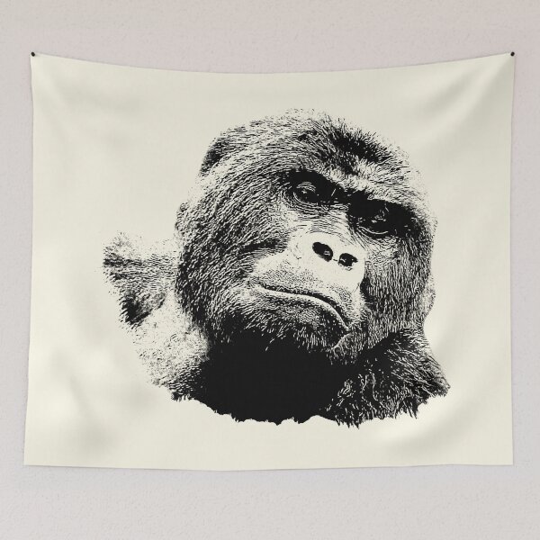 Item preview, Gorilla portrait designed and sold by Guardi71.