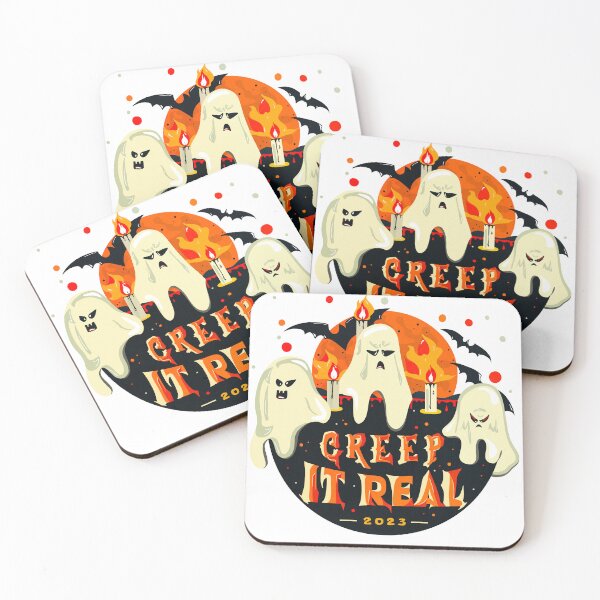 Item preview, Creep it Real 2023 Spooky Halloween Ghosts designed and sold by enchantedrealm.