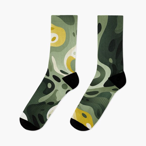 Item preview, Green Waves and Dots make nice designed and sold by BeHappyGoLucky.