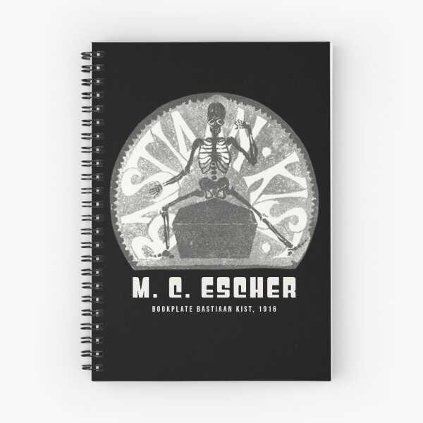 Item preview,  M.C. Escher | Bookplate Bastiaan Kist, 1916 designed and sold by BossyCatHome.