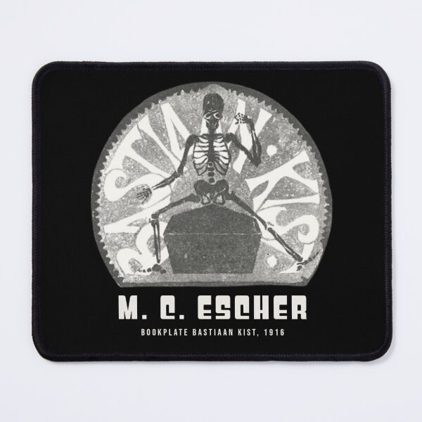 Item preview,  M.C. Escher | Bookplate Bastiaan Kist, 1916 designed and sold by BossyCatHome.