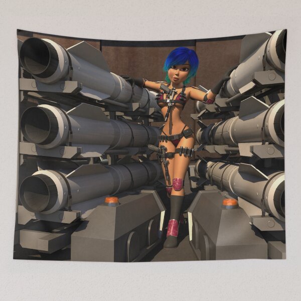 Item preview, Sabine between the bombs designed and sold by Péter Kondás.