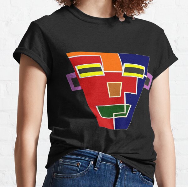 Top Seller 7 (Facemadics colorful contemporary abstract face) Classic T-Shirt