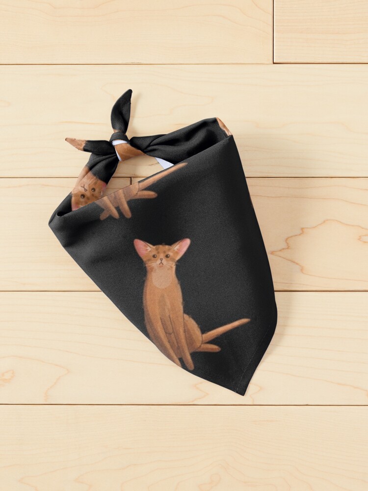 Pet Bandana, Abyssinian cat - Gifts for Cat Lovers designed and sold by FelineEmporium
