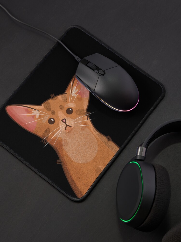 Thumbnail 4 of 5, Mouse Pad, Abyssinian cat - Gifts for Cat Lovers designed and sold by FelineEmporium.