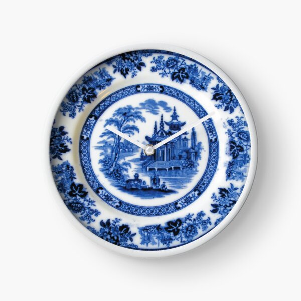 Vista previa del artículo con la obra «Antiguo plato de cena asiático Royal Doulton Madras con motivos», diseñado y vendido por dcartist333.