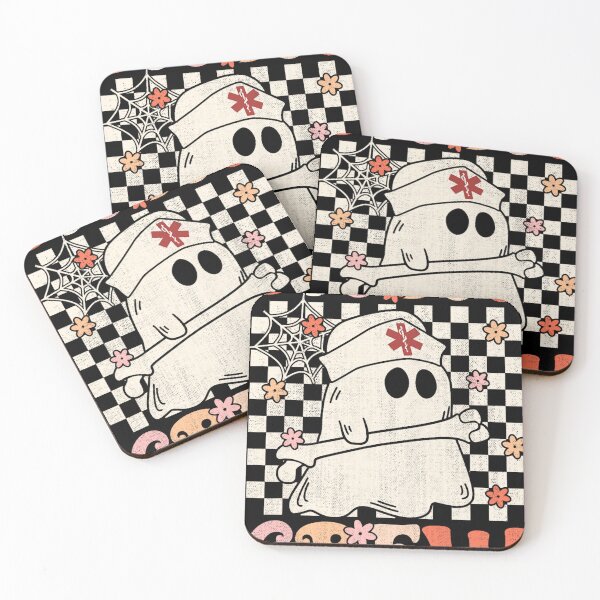 Item preview, Groovy Boo Boo Crew Nurse Ghost Paramedic EMT EMS Halloween  designed and sold by BruceBeasley.