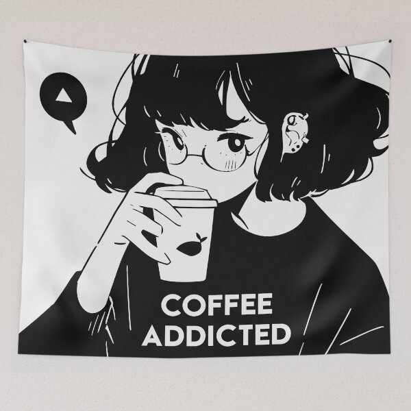 Item preview, Coffee addicted designed and sold by DioSo.