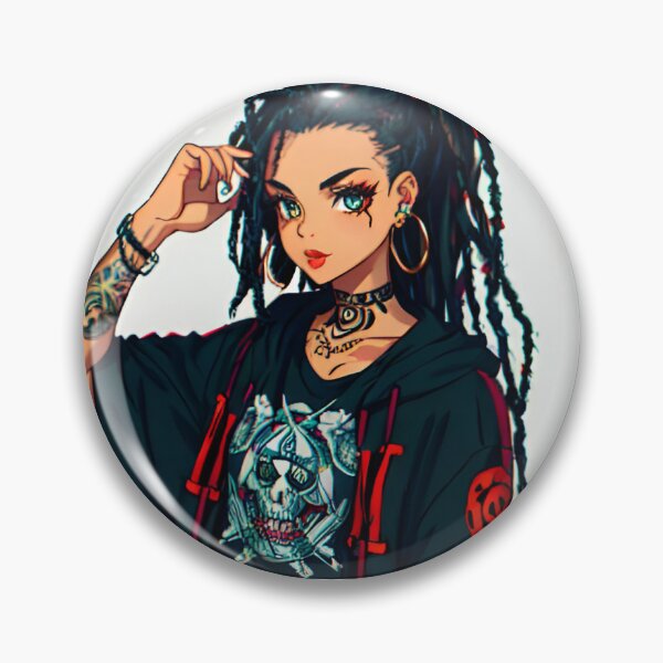 Item preview, biker girl designed and sold by JokeRStyles.