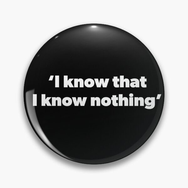 Item preview, To know that one knows nothing is true wisdom designed and sold by LEKEMO.