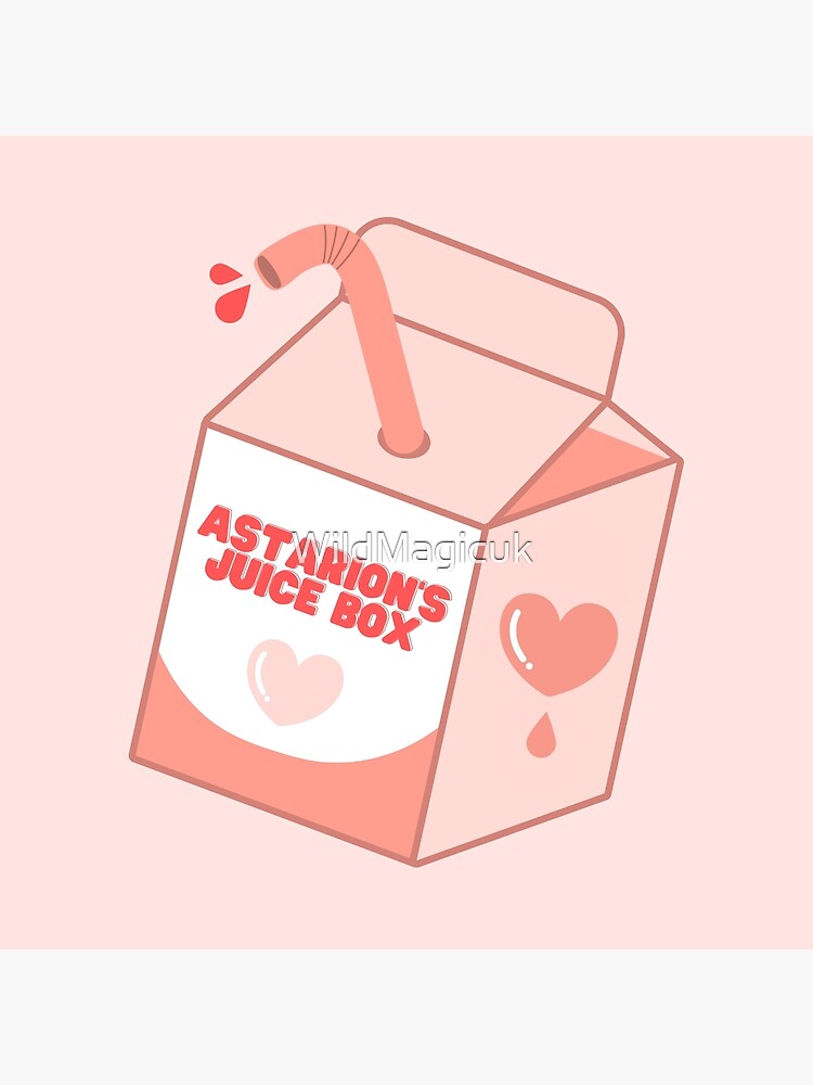 Astarions Juice Box Cute Pink Photographic Print for Sale by