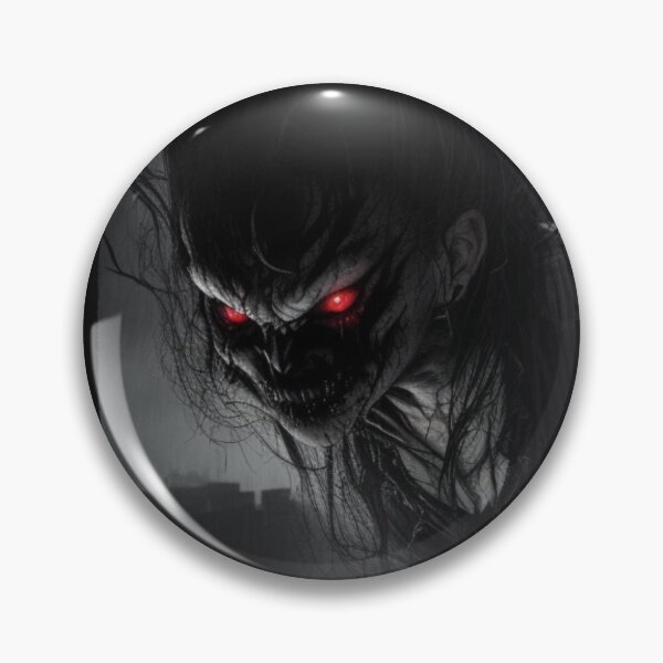 Item preview, The Fiend's Haunting Visage: A Night of Terror | Halloween 2023 designed and sold by Badowolf.