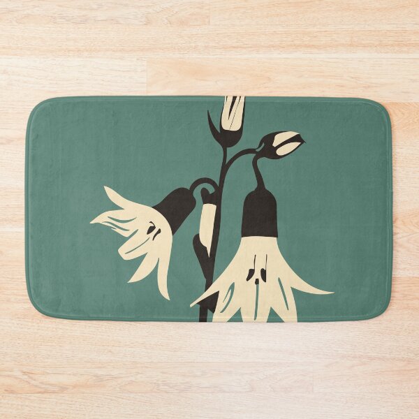 Item preview, Art Deco Floral Campanula Bellflower  designed and sold by SamJanner.
