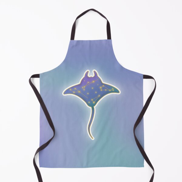Item preview, Manta Ray Star Constellation Watercolor with Backround designed and sold by Saltycurrent1.