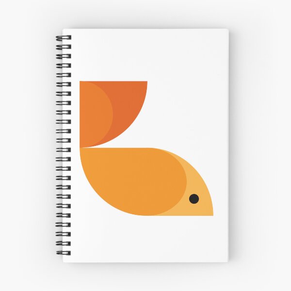 Item preview, The Goldfish, Minimal Bauhaus Shapes Animal  designed and sold by Sub88 Studio.