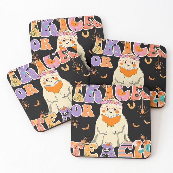 Item preview, Groovy Trick Or Teach Halloween Teacher Life Retro Vintage  designed and sold by JamesLogan5.