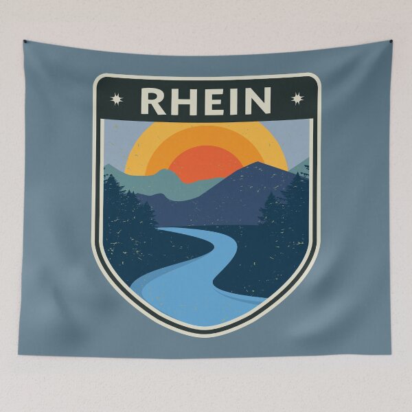 Item preview, Rhein, Rhine River designed and sold by studio838.
