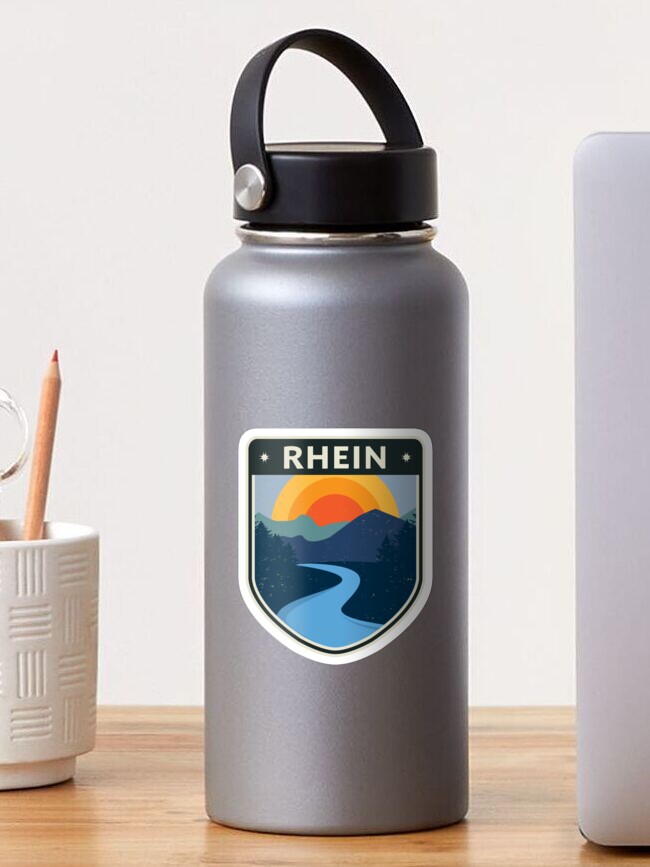 Thumbnail 1 of 3, Sticker, Rhein, Rhine River designed and sold by studio838.