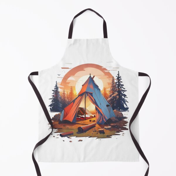 Item preview, Nature's Resilience : Sunset Through the Ripped Tent designed and sold by thaifairs.