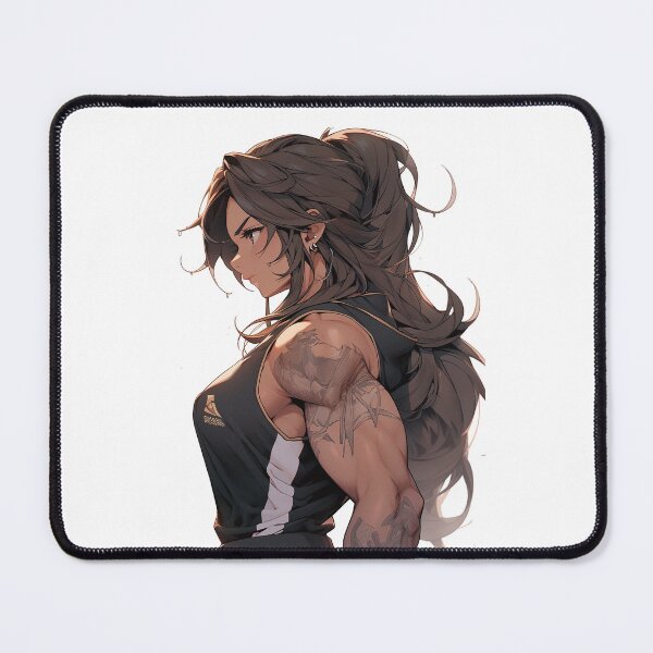 Item preview, Muscular Anime Girl Image, Anime Style Body Builder Girl, High Quality AI Images designed and sold by DigitAIShop.