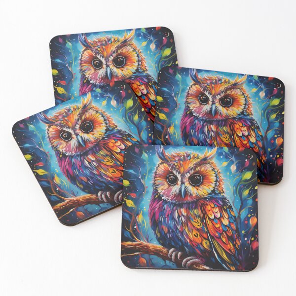 Item preview, Colourful Owl designed and sold by John Novis.
