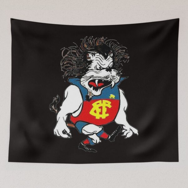 Item preview, Fitzroy Lions Retro designed and sold by LIAMCEDERST.