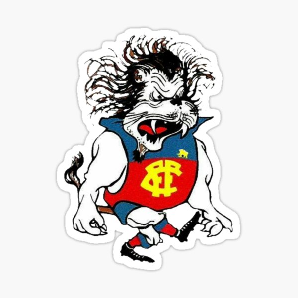 Item preview, Fitzroy Lions Retro designed and sold by LIAMCEDERST.