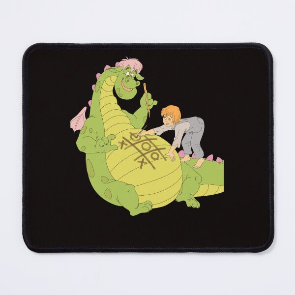 Item preview, Pete's Dragon Pete and Elliott Play Tic-tac-toe Vintage Fan Art designed and sold by LIAMCEDERST.