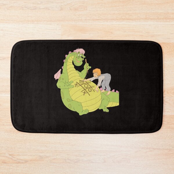 Item preview, Pete's Dragon Pete and Elliott Play Tic-tac-toe Vintage Fan Art designed and sold by LIAMCEDERST.