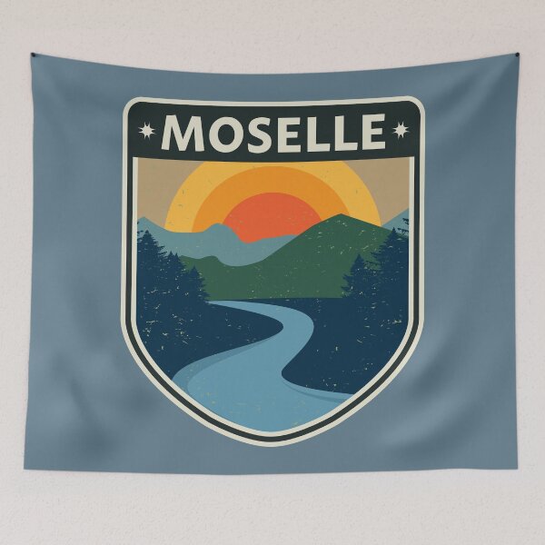 Item preview, Mosel Moselle River designed and sold by studio838.