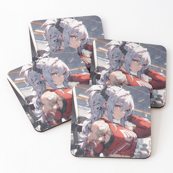 Item preview, Muscular Anime Girl Image, Anime Style Body Builder Girl, High Quality AI Images designed and sold by DigitAIShop.