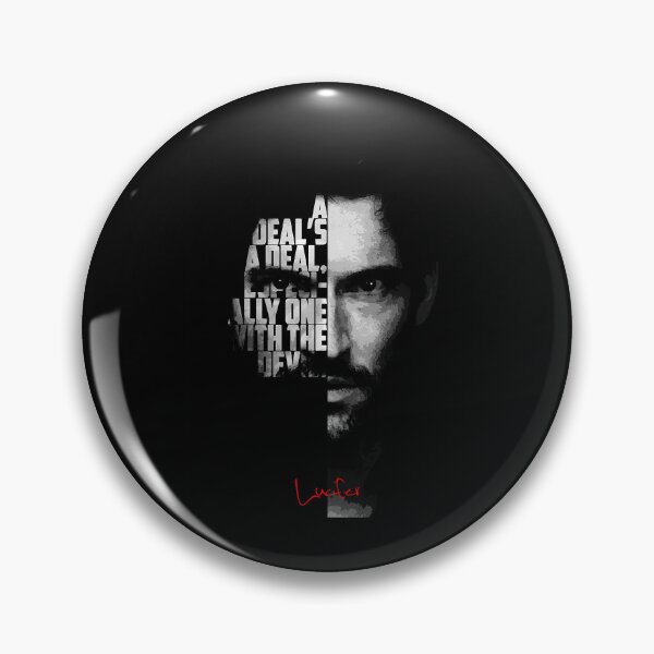 Item preview, Black and white Lucifer quote. designed and sold by LavaAryana.