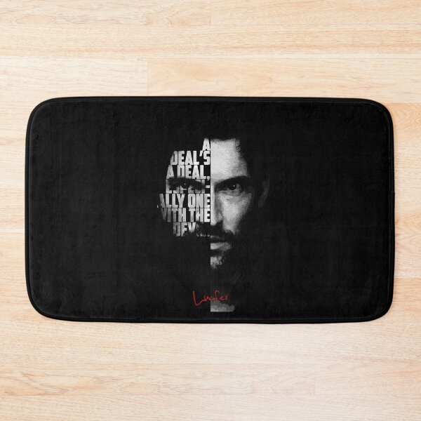 Item preview, Black and white Lucifer quote. designed and sold by LavaAryana.