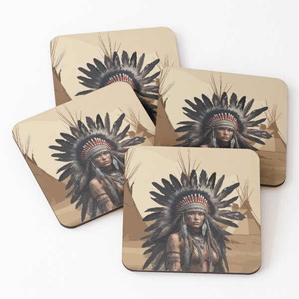 Item preview, Native American Warriors - Hero of the Tribe designed and sold by JHANL.