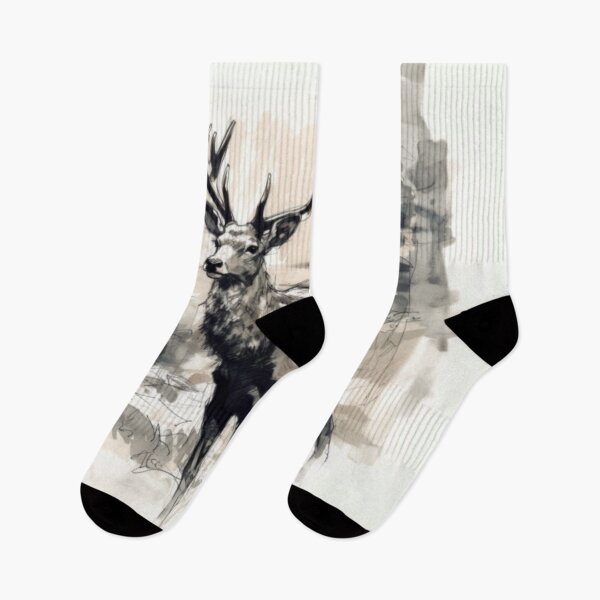 Item preview,  Graceful Deer in Nature, Wild Elegance, Nature Lover Art, Gift designed and sold by Terry-Salsa.
