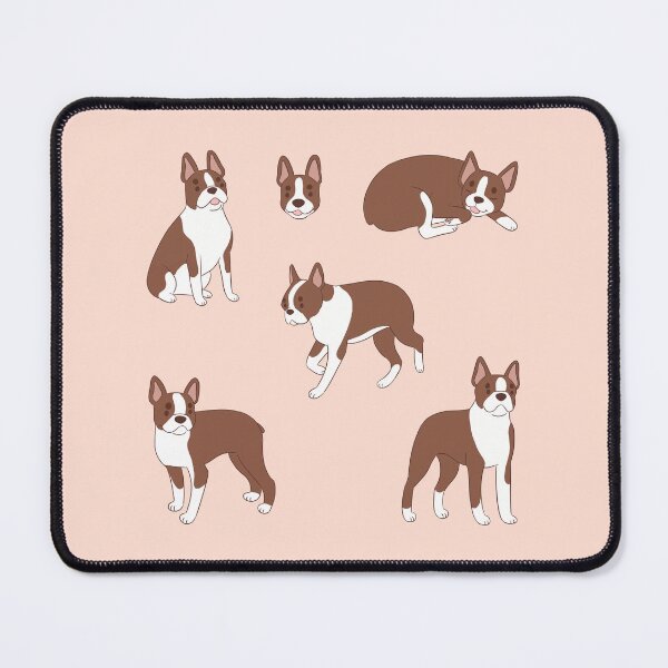 Item preview, Cute red boston terrier pack designed and sold by Yaragold.