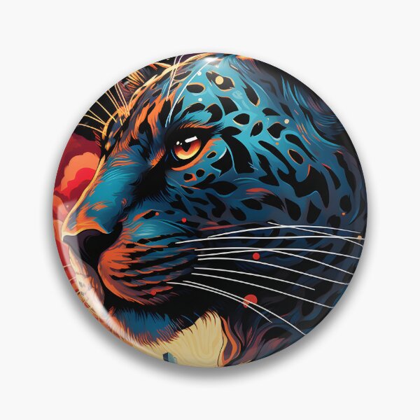 Item preview, leopard face designed and sold by lighte.
