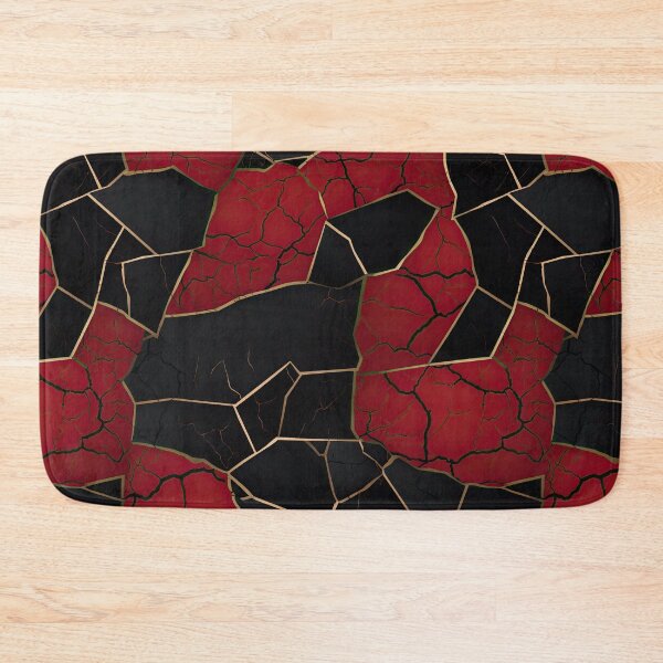Item preview, Kintsugi Red and Black Elegance: Embracing Imperfection with Style designed and sold by cece4410.