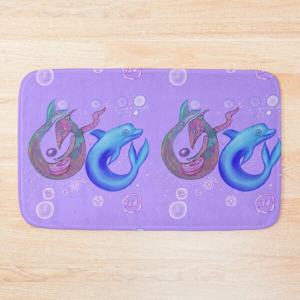 Item preview, Little water dragon and dolphin friends designed and sold by shimaart.