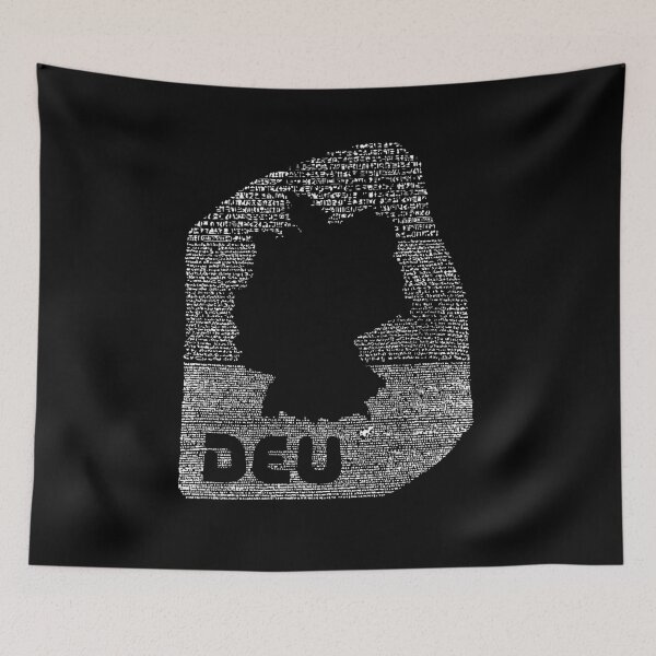 Item preview, Copy of Rosetta Stone Germany Map Shape designed and sold by emhoteb.