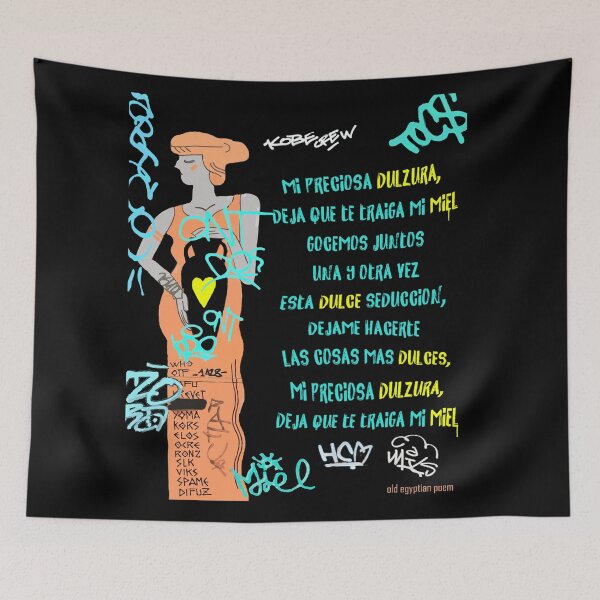 Item preview, deja que te traiga mi miel - poema egipcio antiguo (version español) designed and sold by Hugo Cuevas-Mohr.