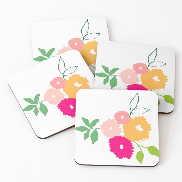 Item preview, Bright and Vibrant Floral Flower cluster illustration designed and sold by Nicola-Rowe.