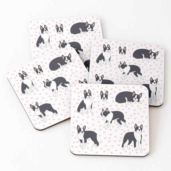 Item preview, Cute boston terrier pack designed and sold by Yaragold.
