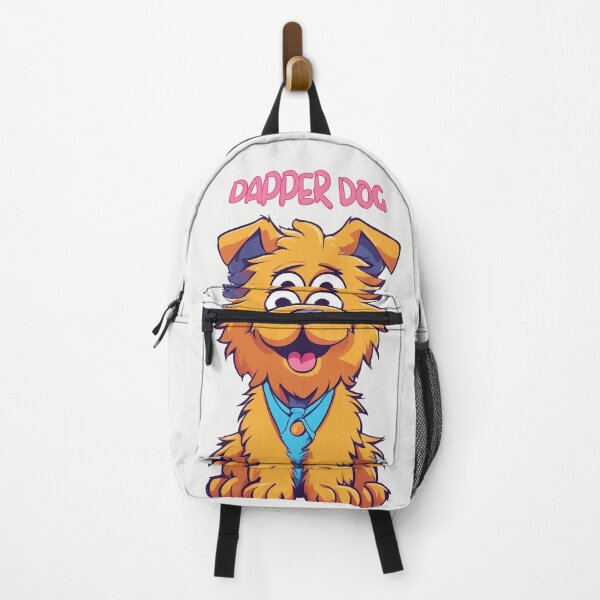 Item preview, Smiling Furry Dog Wearing Blue Shirt designed and sold by DesignDrifts.