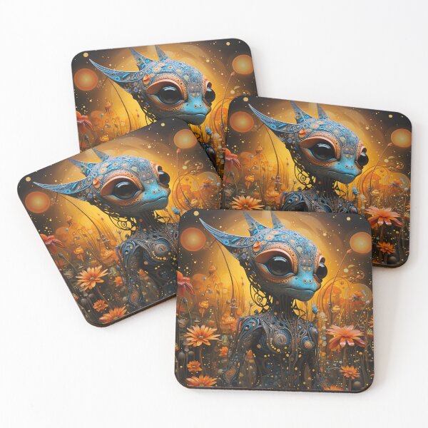 Item preview, Cute Alien 12 designed and sold by Red Witch Art.