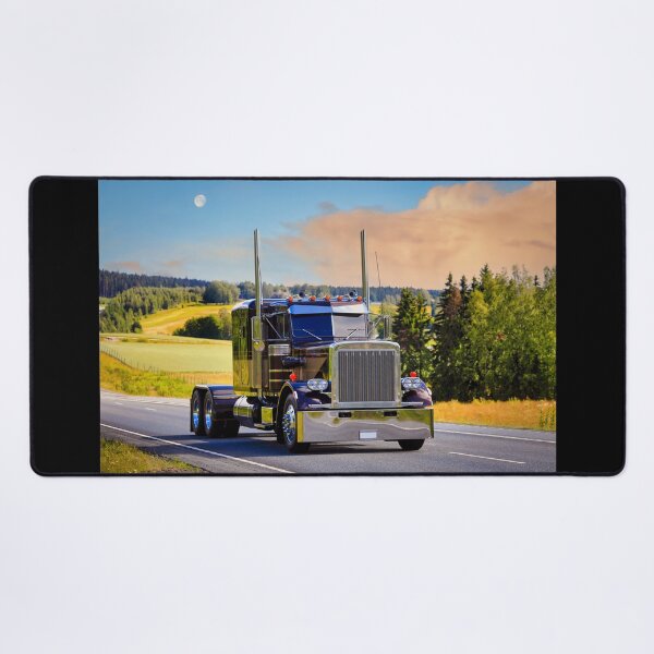 Item preview, Beautiful Classic American Truck on Highway designed and sold by Taina Sohlman.