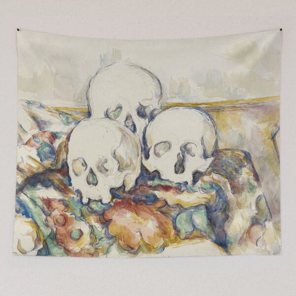 Item preview, Paul Cezanne | The Three Skulls, 1898  designed and sold by BossyCatHome.